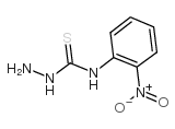 4-(2-nitrophenyl)-3-thiosemicarbazide structure