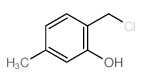 Phenol,2-(chloromethyl)-5-methyl-结构式