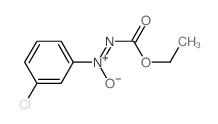 Diazenecarboxylic acid,(3-chlorophenyl)-, ethyl ester, 2-oxide (9CI) Structure