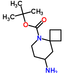 2-Methyl-2-propanyl 8-amino-5-azaspiro[3.5]nonane-5-carboxylate图片