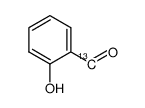 2-hydroxybenzaldehyde Structure