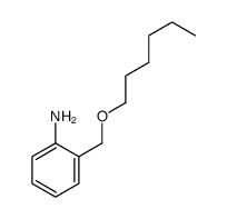 2-(hexoxymethyl)aniline结构式