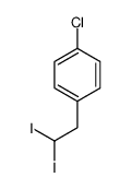 1-chloro-4-(2,2-diiodoethyl)benzene Structure