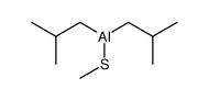 diisobutylaluminum methanethiolate Structure