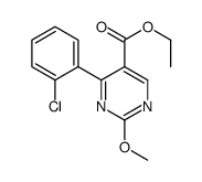 (6-chloro-5-ethyl-6-methoxycyclohexa-2,4-dien-1-yl) pyrimidine-5-carboxylate Structure