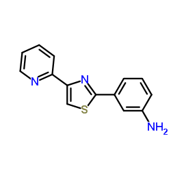 3-(4-PYRIDIN-2-YL-THIAZOL-2-YL)-PHENYLAMINE Structure