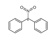 α-nitrodiphenylmethyl cation结构式