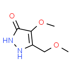 3H-Pyrazol-3-one,1,2-dihydro-4-methoxy-5-(methoxymethyl)-结构式