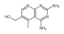 2,4-diamino-5-methyl-6-(hydroxymethyl)pyrido[2,3-d]pyrimidine Structure