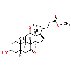 7,12 Diketolithocholic Acid Methyl Ester Structure