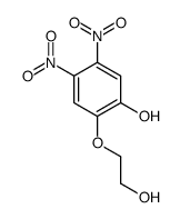 2-(2-hydroxyethoxy)-4,5-dinitrophenol Structure