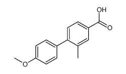 4'-METHOXY-2-METHYL-[1,1'-BIPHENYL]-4-CARBOXYLIC ACID structure