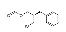 (S)-2-benzyl-3-acetyloxy-1-propanol结构式