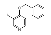 4-(苄氧基)-3-碘吡啶结构式