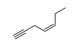 (Z)-hept-4-en-1-yne Structure