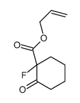 prop-2-enyl 1-fluoro-2-oxocyclohexane-1-carboxylate Structure