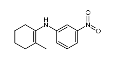 N-(2-methylcyclohex-1-en-1-yl)-3-nitroaniline Structure