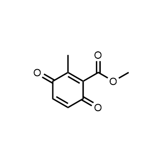 Methyl 2-methyl-3,6-dioxocyclohexa-1,4-dienecarboxylate Structure