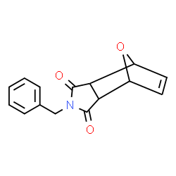 4-BENZYL-10-OXA-4-AZATRICYCLO[5.2.1.0(2,6)]DEC-8-ENE-3,5-DIONE结构式