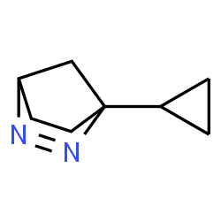 2,3-Diazabicyclo[2.2.1]hept-2-ene,1-cyclopropyl-(9CI) picture