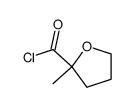 2-Furancarbonyl chloride, tetrahydro-2-methyl- (9CI)结构式