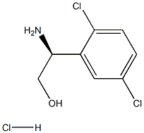 (2S)-2-AMINO-2-(2,5-DICHLOROPHENYL)ETHAN-1-OL HYDROCHLORIDE structure