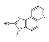 3-甲基-2-羟基-3H-咪唑并[4,5-f]喹啉结构式