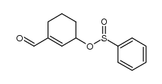 3-formylcyclohex-2-en-1-yl benzenesulfinate结构式