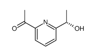 Ethanone, 1-[6-[(1S)-1-hydroxyethyl]-2-pyridinyl]- (9CI) structure