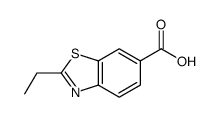 6-Benzothiazolecarboxylicacid,2-ethyl-(8CI,9CI) Structure