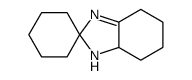 2,4,5,6,7,7a-Hexahydro-1H-benzimidazole-2-spiro-1'-cyclohexane结构式