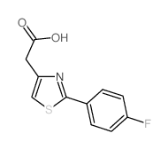 2-(4-FLUOROPHENYL)-1,3-THIAZOL-4-YL]ACETIC ACID picture