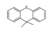 9,9-dimethylthioxanthene Structure