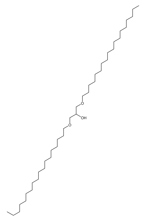 1,3-dioctadecoxypropan-2-ol Structure