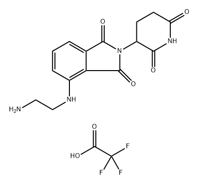 Thalidomide-NH-(CH2)2-NH2 TFA structure