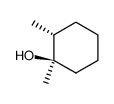 cis-1,2-dimethylcyclohexanol Structure