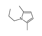 2,5-DIMETHYL-1-PROPYL-1H-PYRROLE Structure