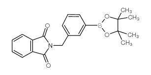 3-HYDROXY-2,3-DIMETHYLBUTAN-2-YL HYDROGEN (3-((1,3-DIOXOISOINDOLIN-2-YL)METHYL)PHENYL)BORONATE Structure