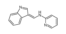 3-[N-(2-Pyridyl)formimidoyl]-1H-indole结构式