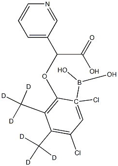 (5,6-bis(methyl-d3)pyridin-3-yl-2,4-d2)boronic acid picture