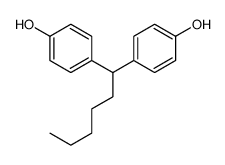 4,4'-hexylidenebisphenol Structure