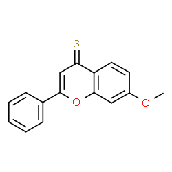 7-methoxy-2-phenyl-4H-chromen-4-one Structure