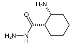 cis-2-aminocyclohexanecarbohydrazide Structure