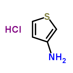 3-Thiophenamine hydrochloride (1:1) Structure