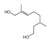 2,6-dimethyloct-2-ene-1,8-diol结构式