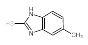 2-Mercapto-5-methylbenzimidazole Structure