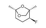 6,8-Dioxabicyclo[3.2.1]octane,2-fluoro-1,5-dimethyl-,(1R,2S,5R)-(9CI) structure