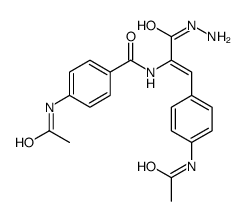 4-acetamido-N-[(Z)-2-(4-acetamidophenyl)-1-(hydrazinecarbonyl)ethenyl] benzamide picture