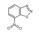 7-nitro-1,2,3-benzothiadiazole Structure