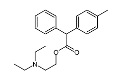 2-(diethylamino)ethyl 2-(4-methylphenyl)-2-phenylacetate结构式